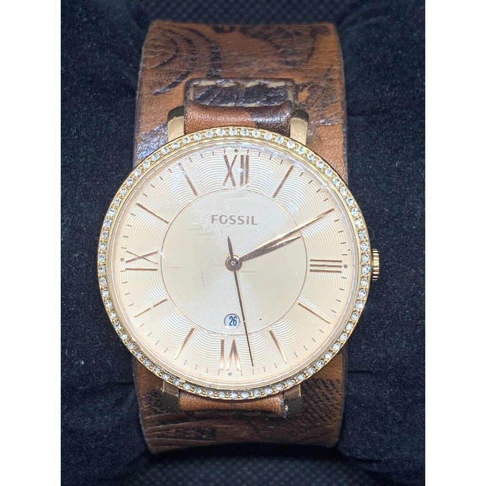 New Replacement Band Fossil Jr9538 Women's Watch Analog Roman Numerals N991